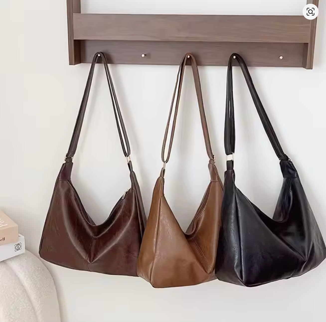 Women's Lisa Shoulder Bag - Elegant and Practical, One Size 37x29x12 cm, Adjustable Shoulder Strap, Modern Design