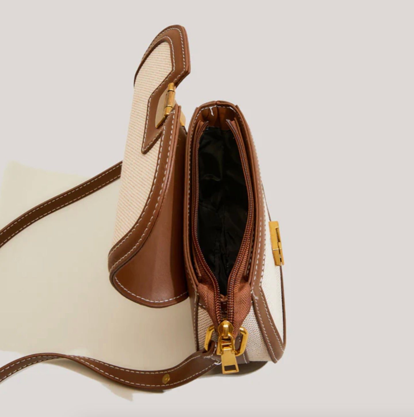 Sac Bandoulière Femme Isaline – Compact et Élégant, Cuir Synthétique, 18 cm x 14 cm, Idéal pour Sorties Décontractées