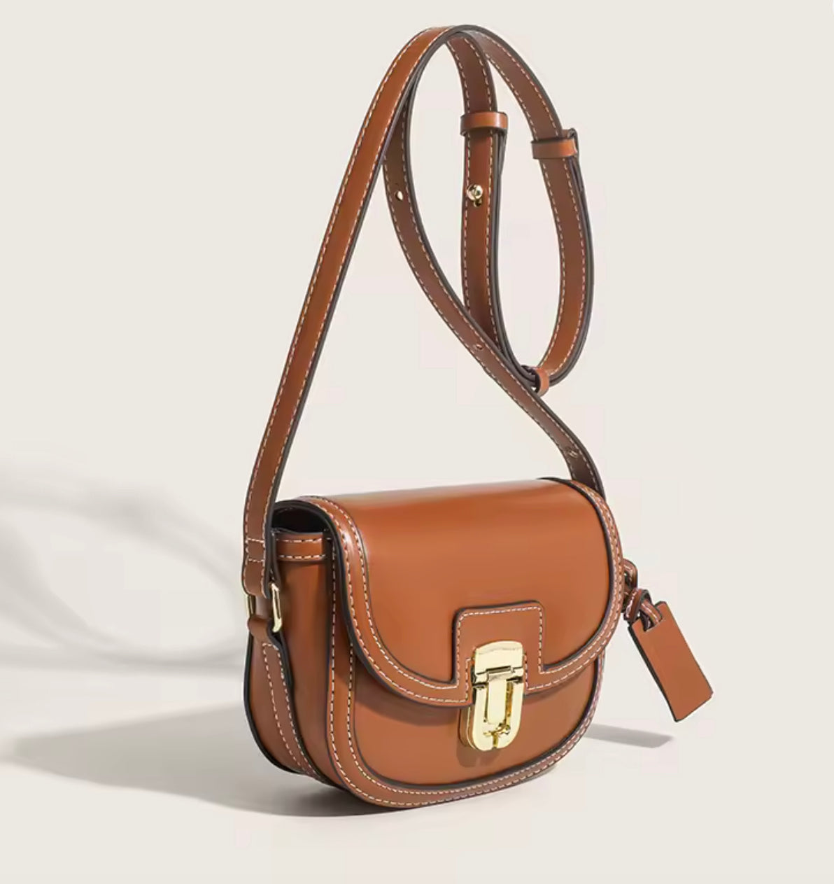 Sac Bandoulière Femme Isaline – Compact et Élégant, Cuir Synthétique, 18 cm x 14 cm, Idéal pour Sorties Décontractées