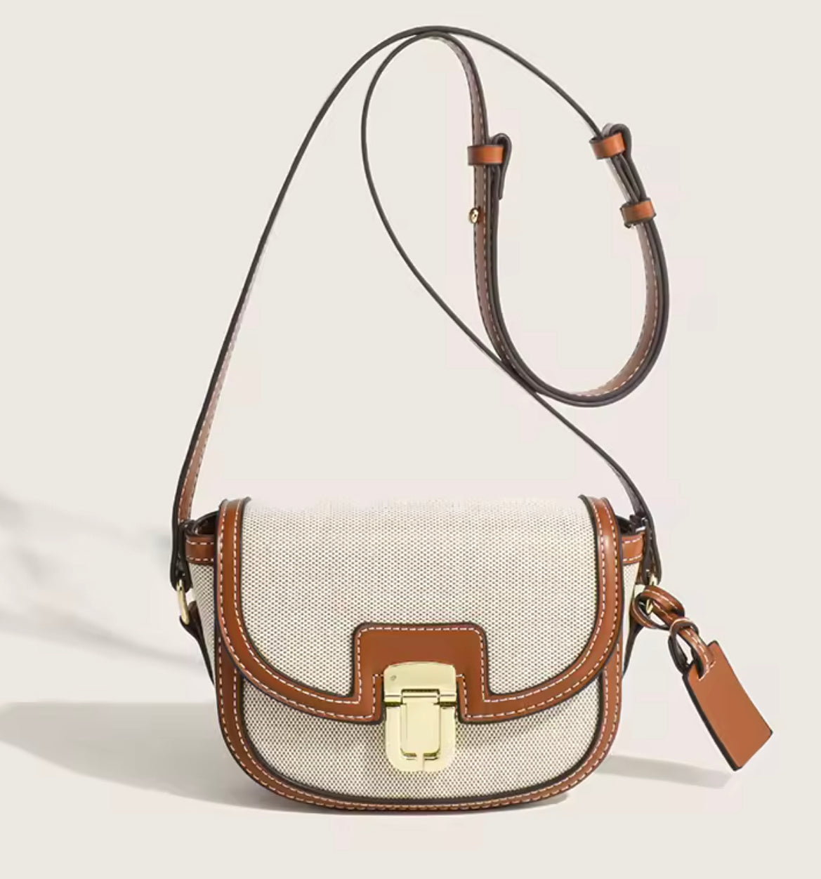 Sac Bandoulière Femme Isaline – Compact et Élégant, Cuir Synthétique, 18 cm x 14 cm, Idéal pour Sorties Décontractées