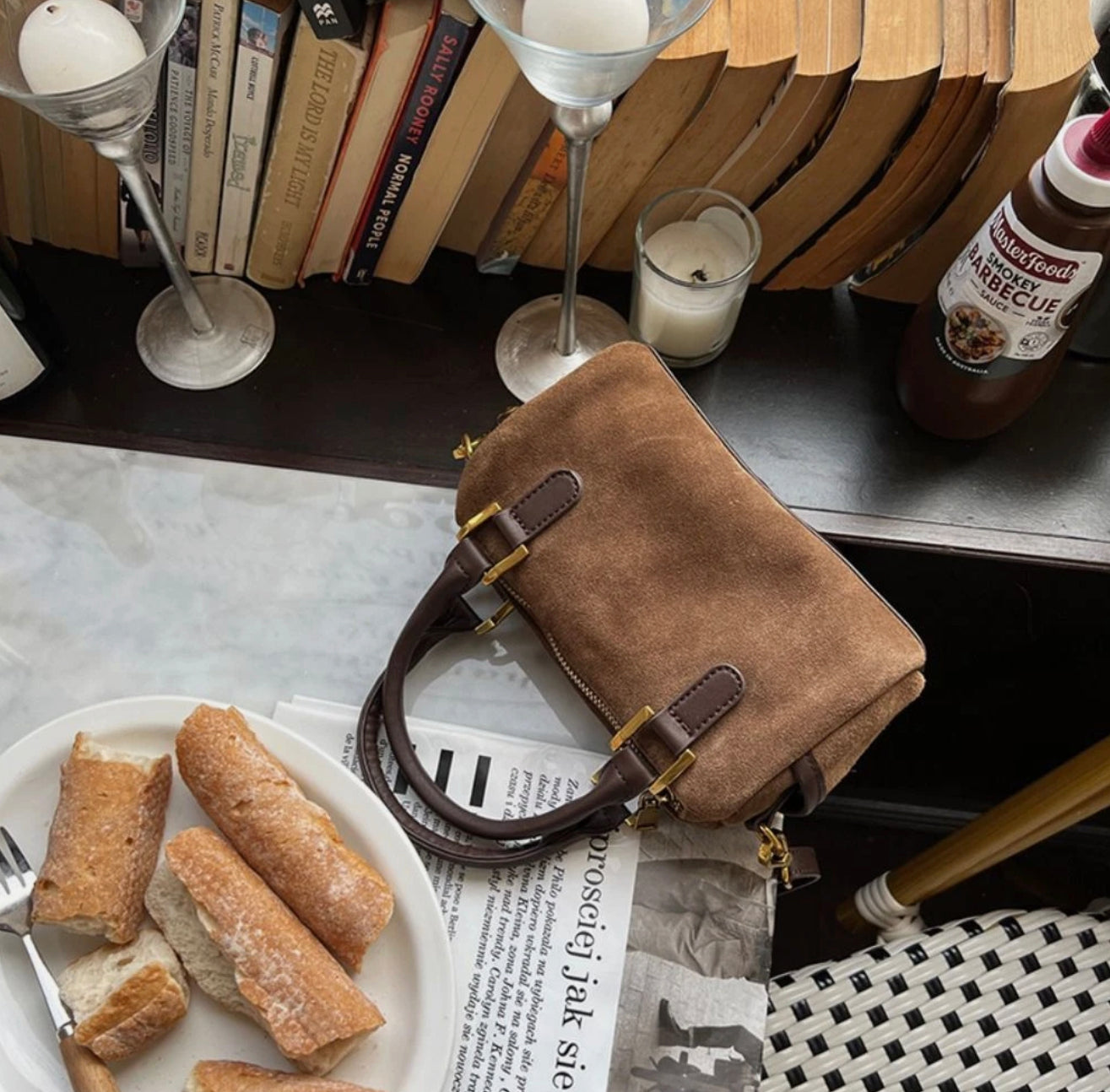 Mini Sac à Bandoulière en Cuir pour Femme – Sac Élégant et Pratique, Design Compact et Léger