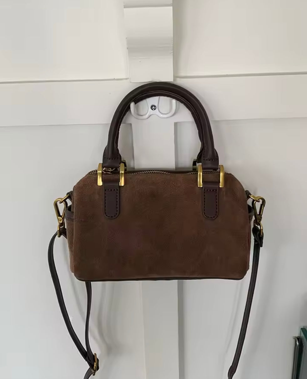 Mini Sac à Bandoulière en Cuir pour Femme – Sac Élégant et Pratique, Design Compact et Léger