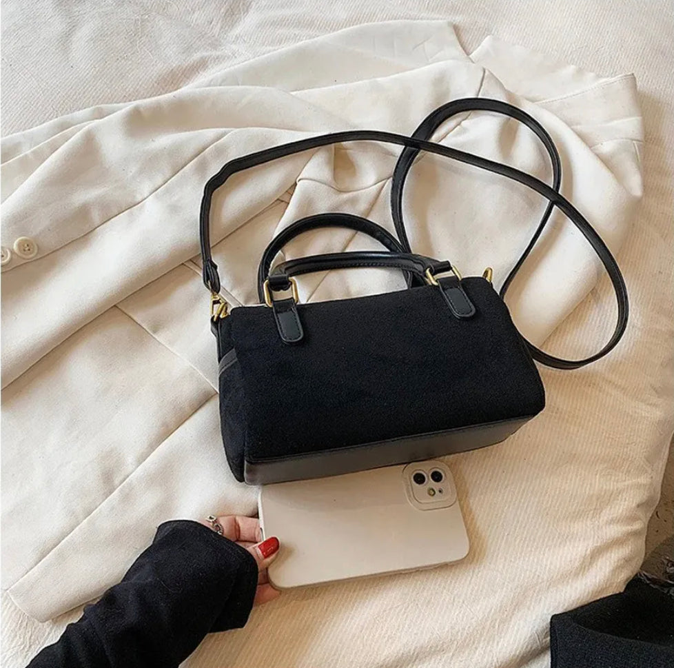 Mini Sac à Bandoulière en Cuir pour Femme – Sac Élégant et Pratique, Design Compact et Léger
