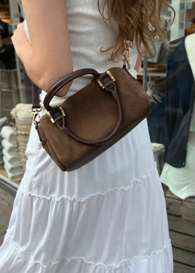 Mini Sac à Bandoulière en Cuir pour Femme – Sac Élégant et Pratique, Design Compact et Léger