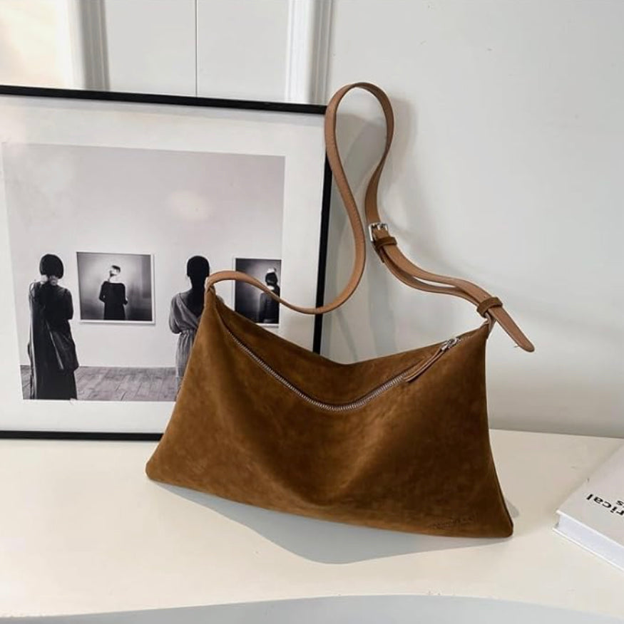 Sac à Main Femme en Cuir avec Bandoulière Ajustable – Élégant et Pratique pour Toutes Occasions