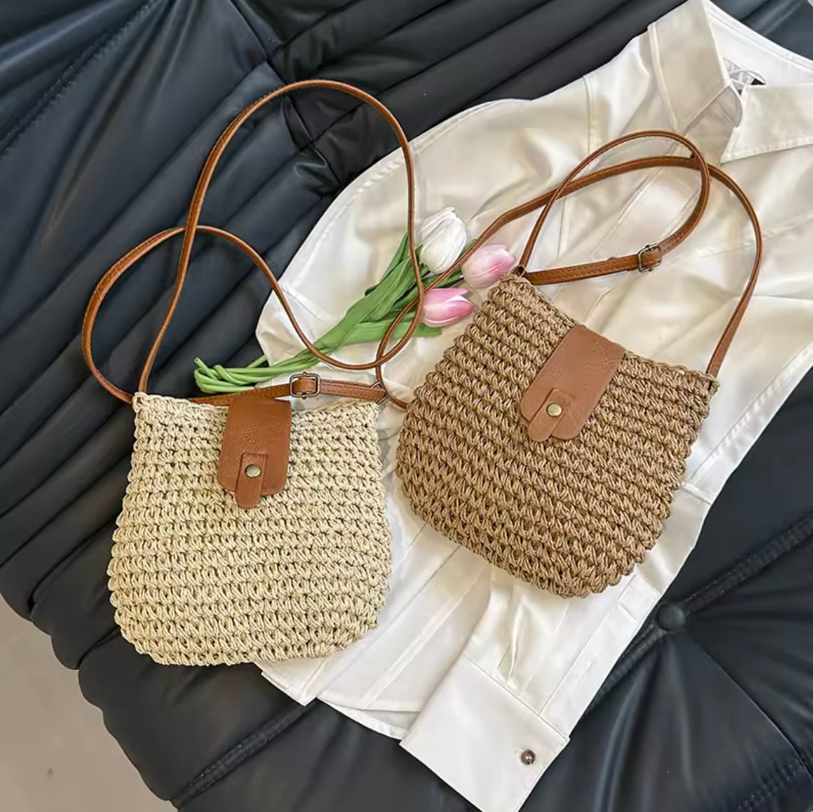 Sac à Main Élégant Femme avec Compartiments Pratiques en Cuir Synthétique – Sac Bandoulière Sophistiqué Noir, Beige, Rouge