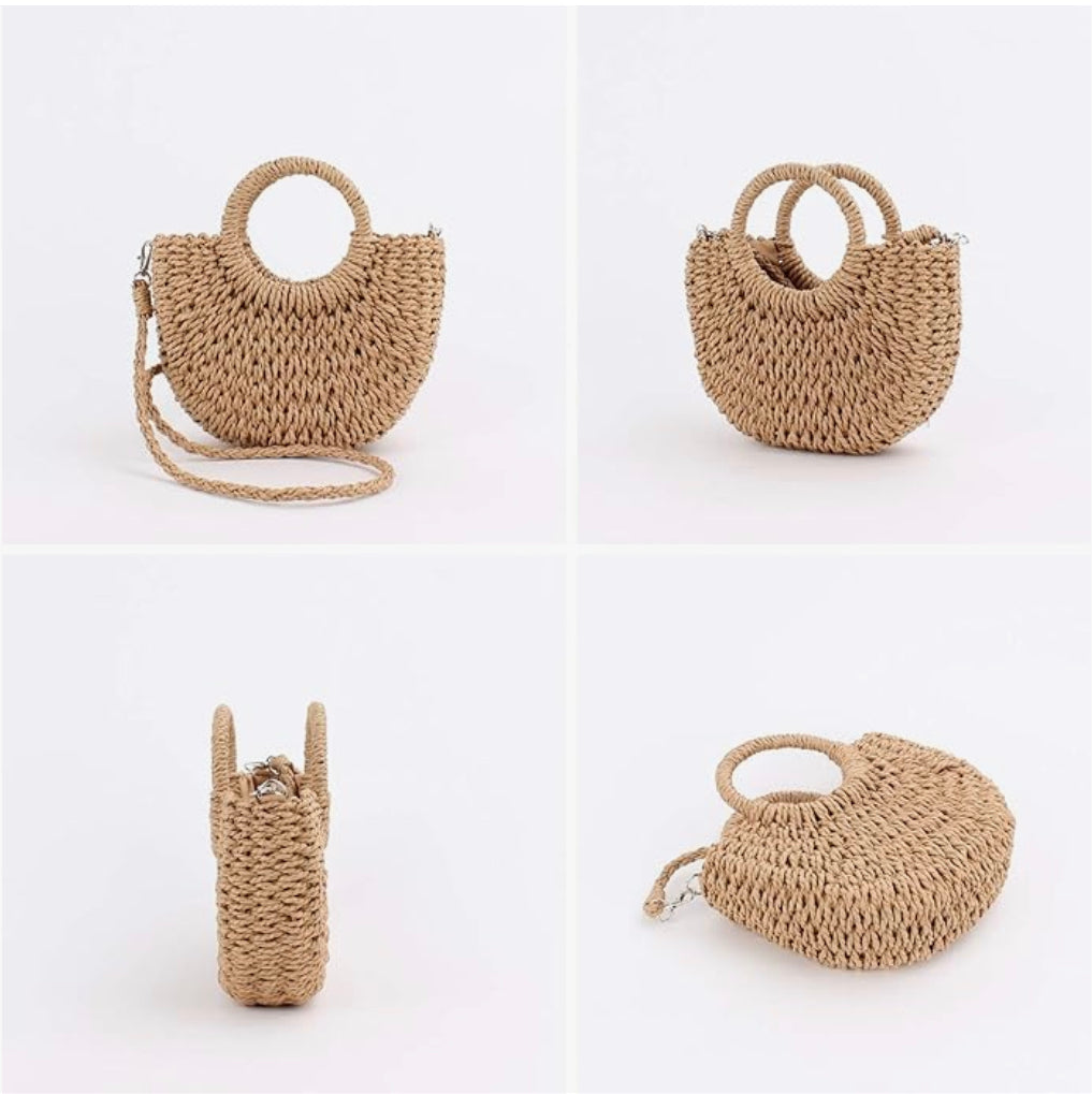 Panier en Osier Tressé pour Rangement – Éléments Naturels, Pratique et Élégant, Disponible en Plusieurs Tailles