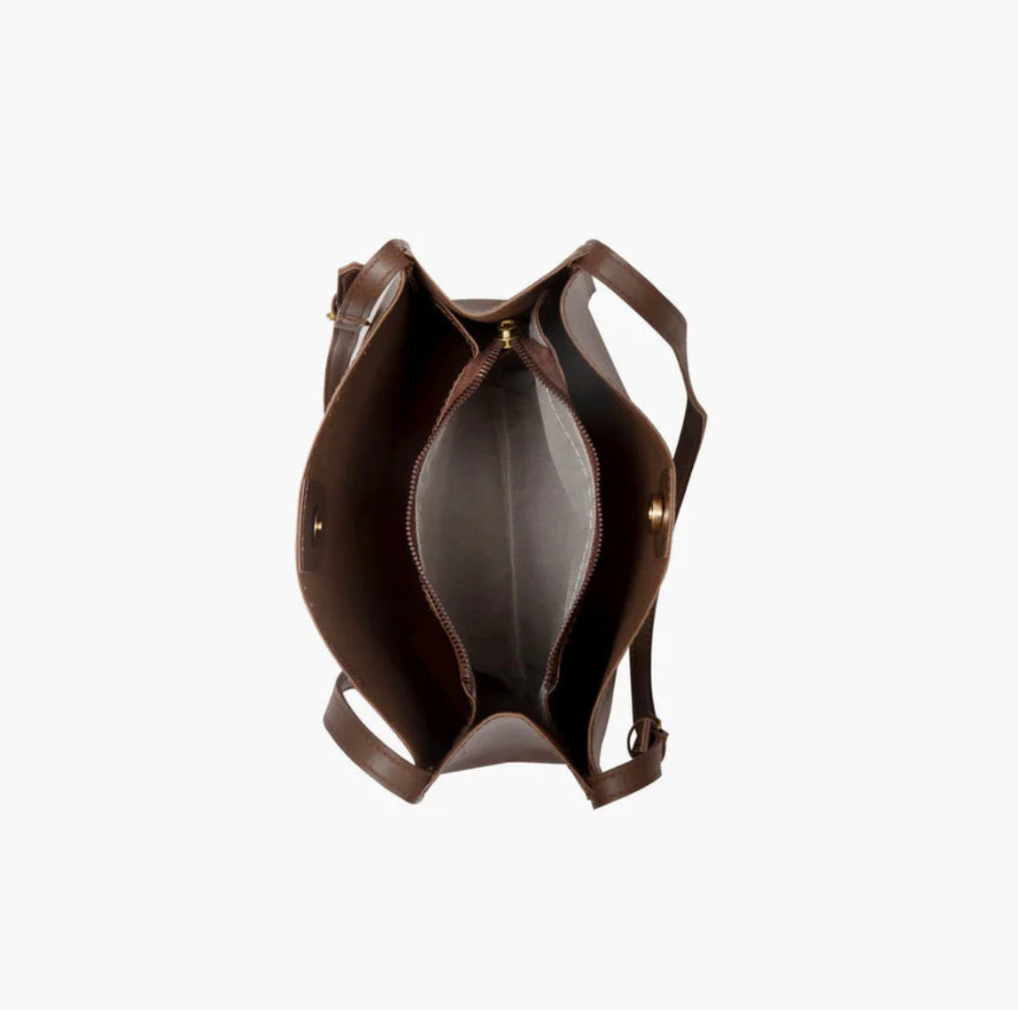 Sac à Main Femme en Cuir Végétal avec Bretelles Réglables – Élégant Sac Fourre-Tout Pratique pour Toutes Occasions