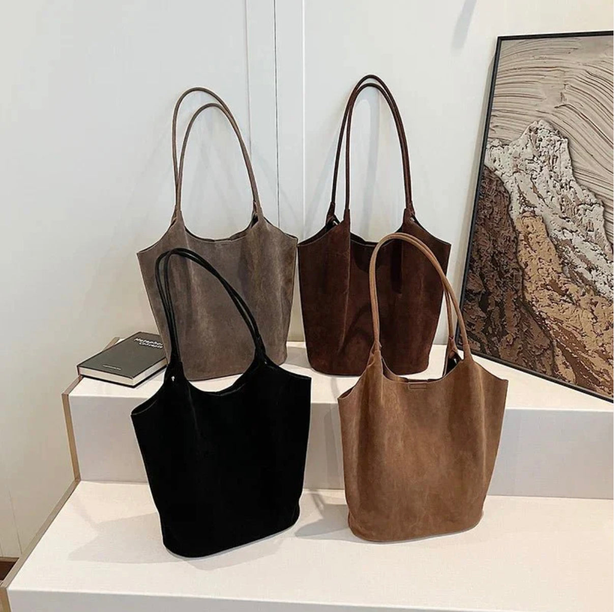 Sac à Main Femme en Cuir Juliette – Élégant Fourre-tout 42 cm, Pratique et Polyvalent pour Quotidien
