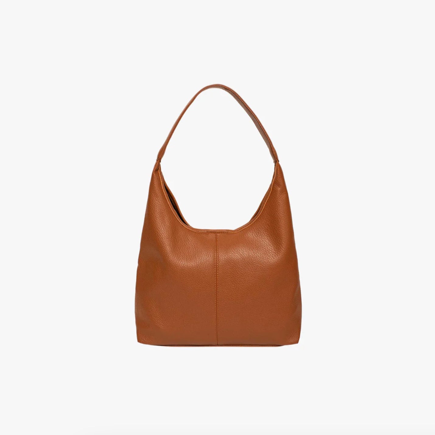 Sac à Main Hobo en Cuir Végan pour Femme avec Pochette Intérieure – Spacieux et Pratique, Idéal pour Quotidien