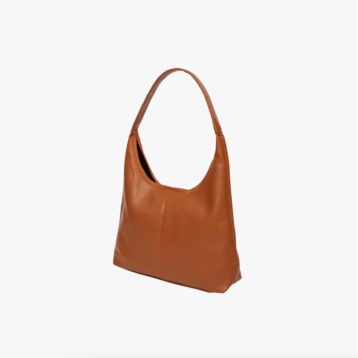 Sac à Main Hobo en Cuir Végan pour Femme avec Pochette Intérieure – Spacieux et Pratique, Idéal pour Quotidien