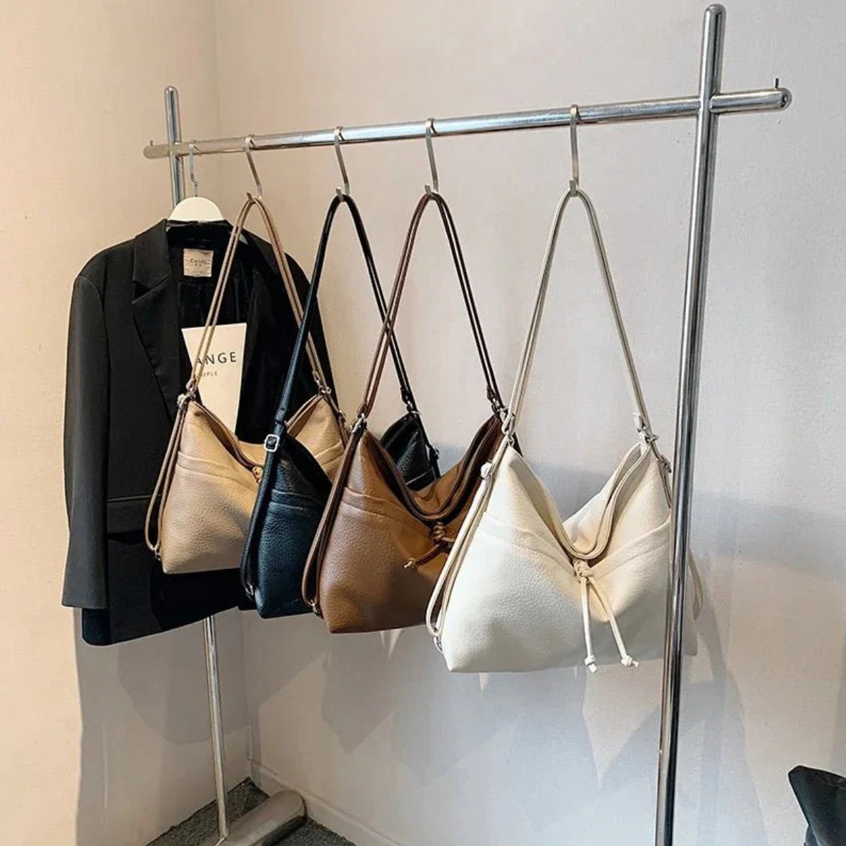 Sac à Main 2 en 1 Femme Jade – Sac Polyvalent Sac à Dos Chic en Cuir Synthétique avec Bandoulière Ajustable