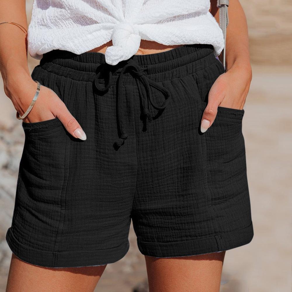 Short en Jean Femme Taille Haute – Confortable et Élégant, Idéal pour l'Été et les Activités Sportives