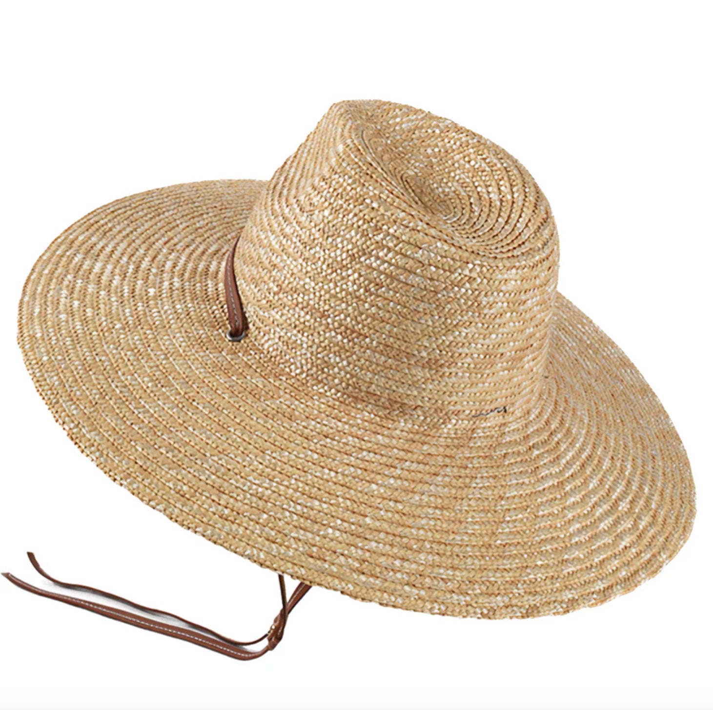 Women's Lightweight Straw Hat with Sun Protection - Elegant Summer Accessory Adjustable 56-58 cm