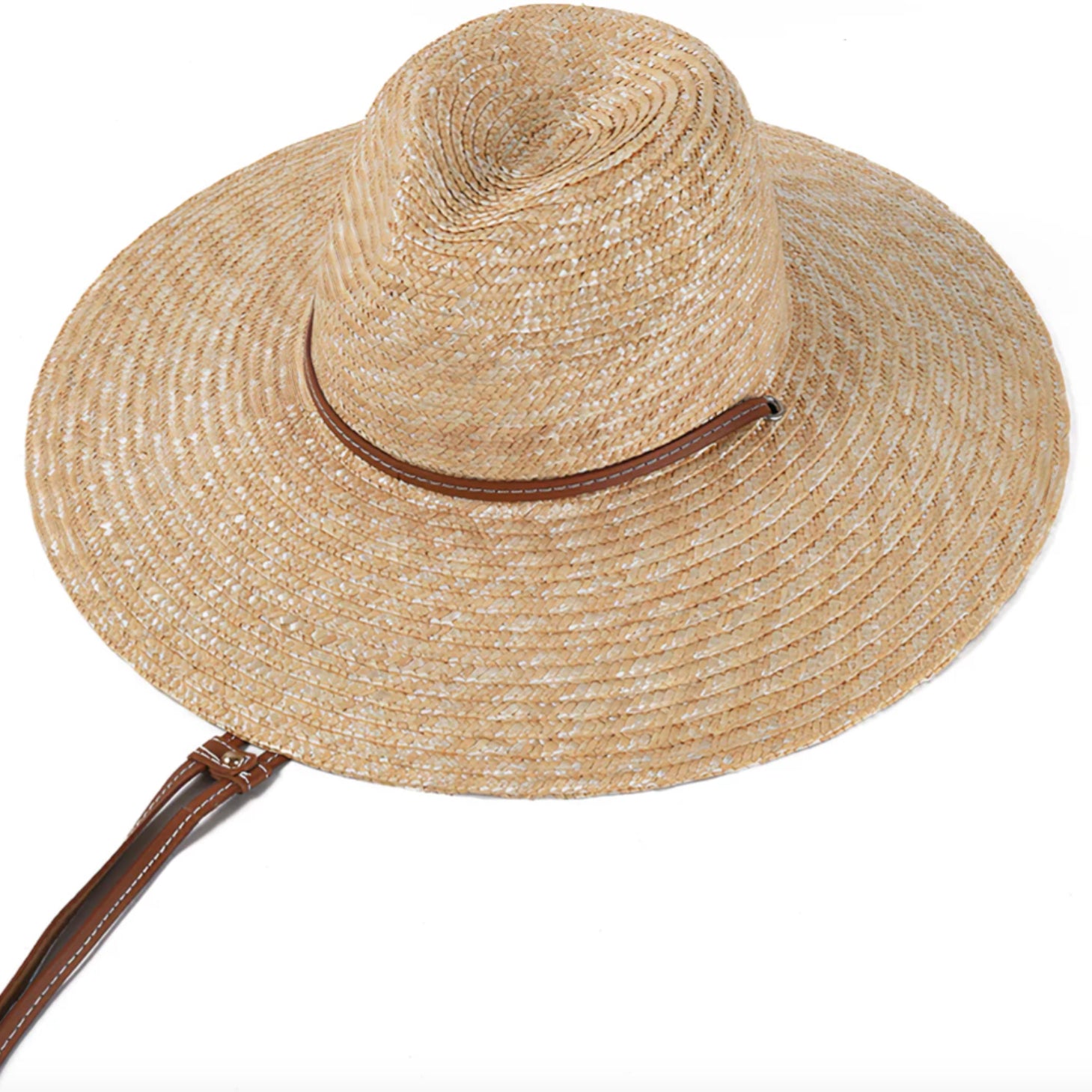Women's Lightweight Straw Hat with Sun Protection - Elegant Summer Accessory Adjustable 56-58 cm