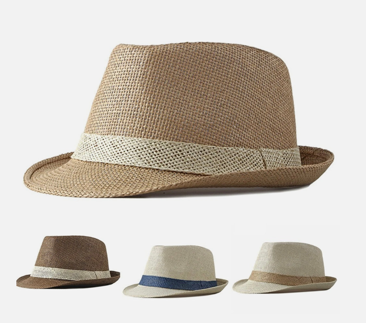 Chapeau de Paille Léger pour Femme – Accessoire Estival Élégant avec Protection Solaire