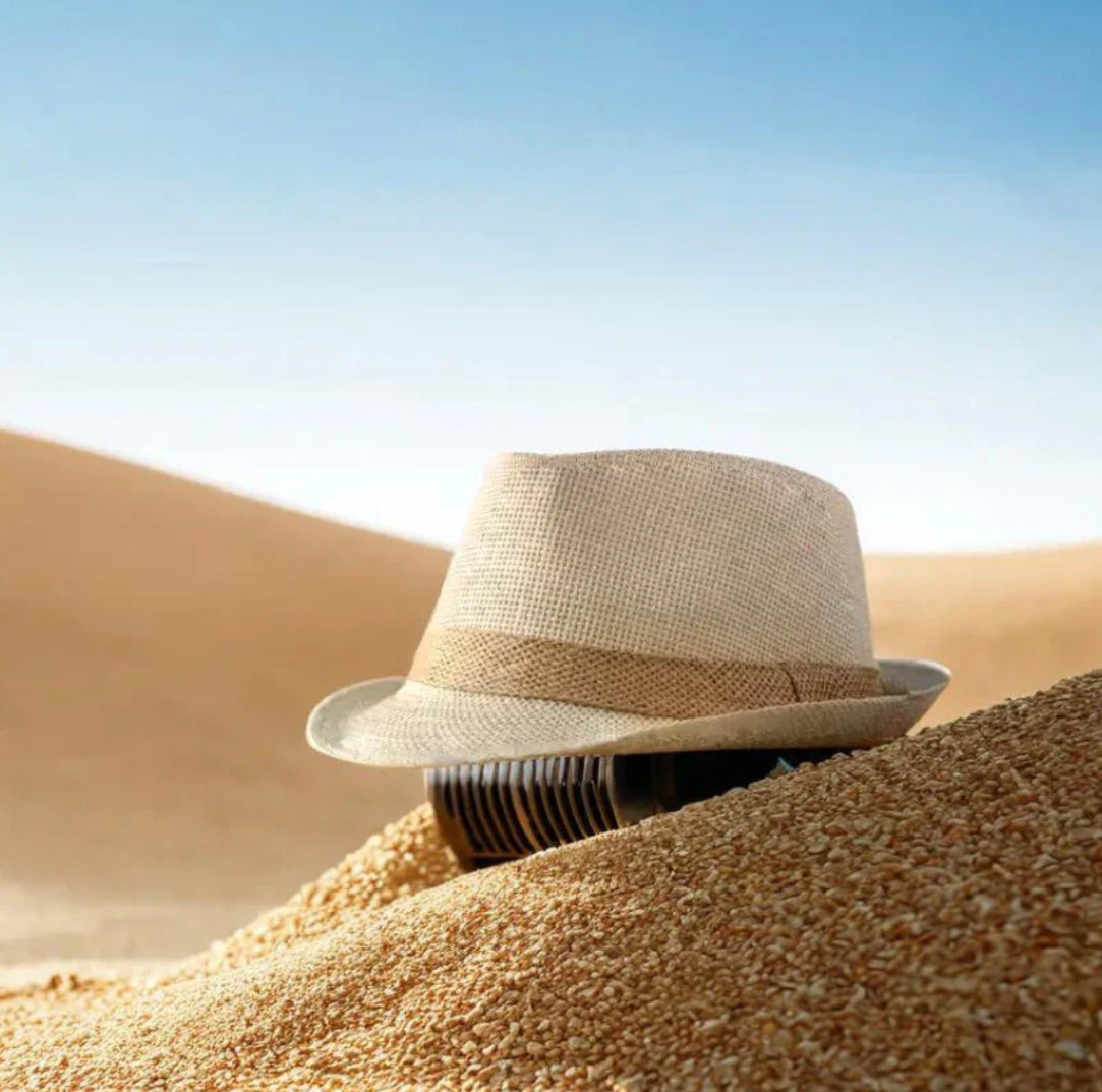 Chapeau de Paille Léger pour Femme – Accessoire Estival Élégant avec Protection Solaire