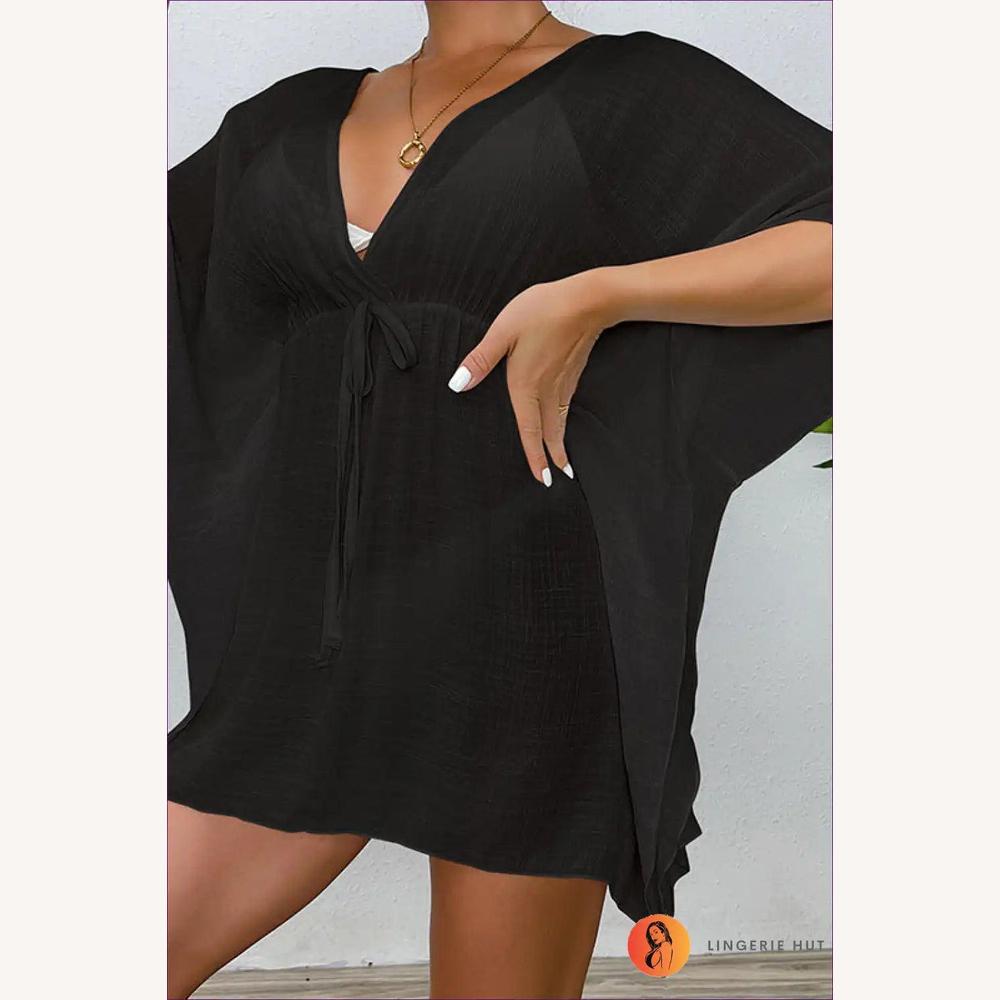 Variant image for Couvre-Plage Été Léger et Résistant au Vent pour Femme – Robe de Plage Pratique en Polyester, Disponible en S, M, L, XL-2