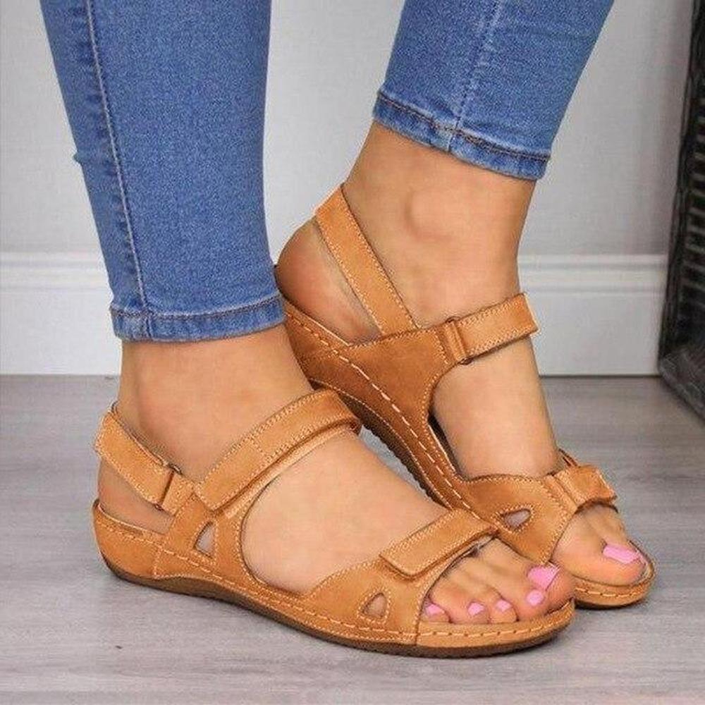 Variant image for Sandales Femme Noires Taille 38 Simili Cuir Confortables à Scratch-25