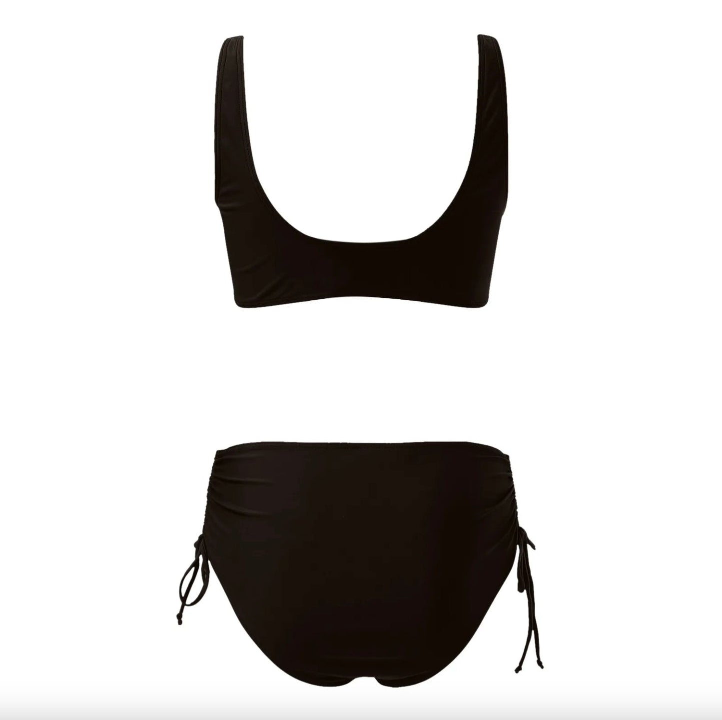 High Waist Elegant Women's Bikini in Water-Resistant Fabric – Chic Swimsuit for Beach and Pool