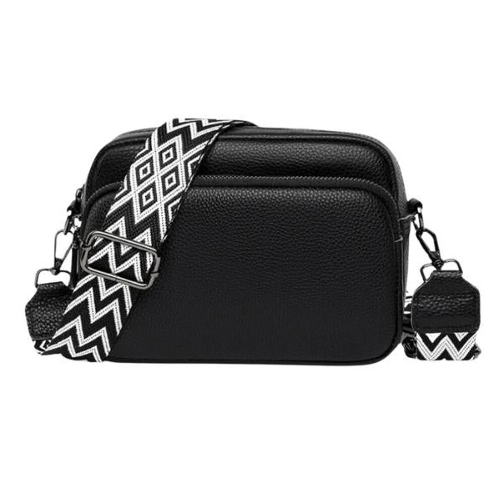 Sac à Bandoulière Femme en Cuir Premium avec Compartiments Zippés – Confort Ergonomique et Design Élégant