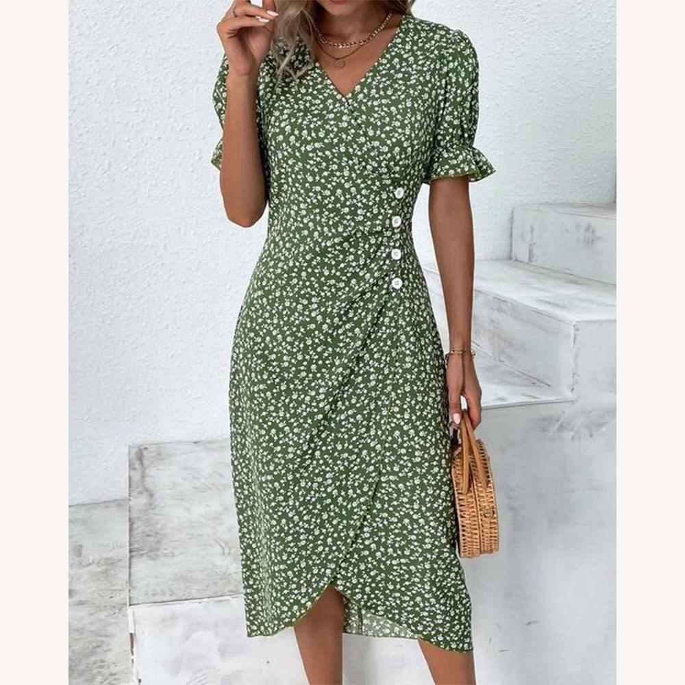 Robe Longue Femme Élégante à Boutons en Coton et Lin – Confort et Style Contemporain
