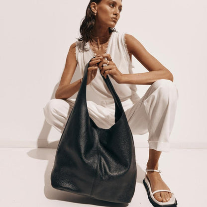 Vegan Leather Hobo Handbag for Women with Inner Pouch – Spacious and Practical, Ideal for Daily Use