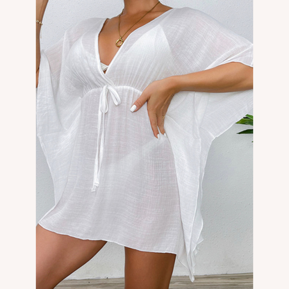Summer Lightweight and Wind-Resistant Beach Cover-Up for Women – Practical Beach Dress in Polyester, Available in S, M, L, XL