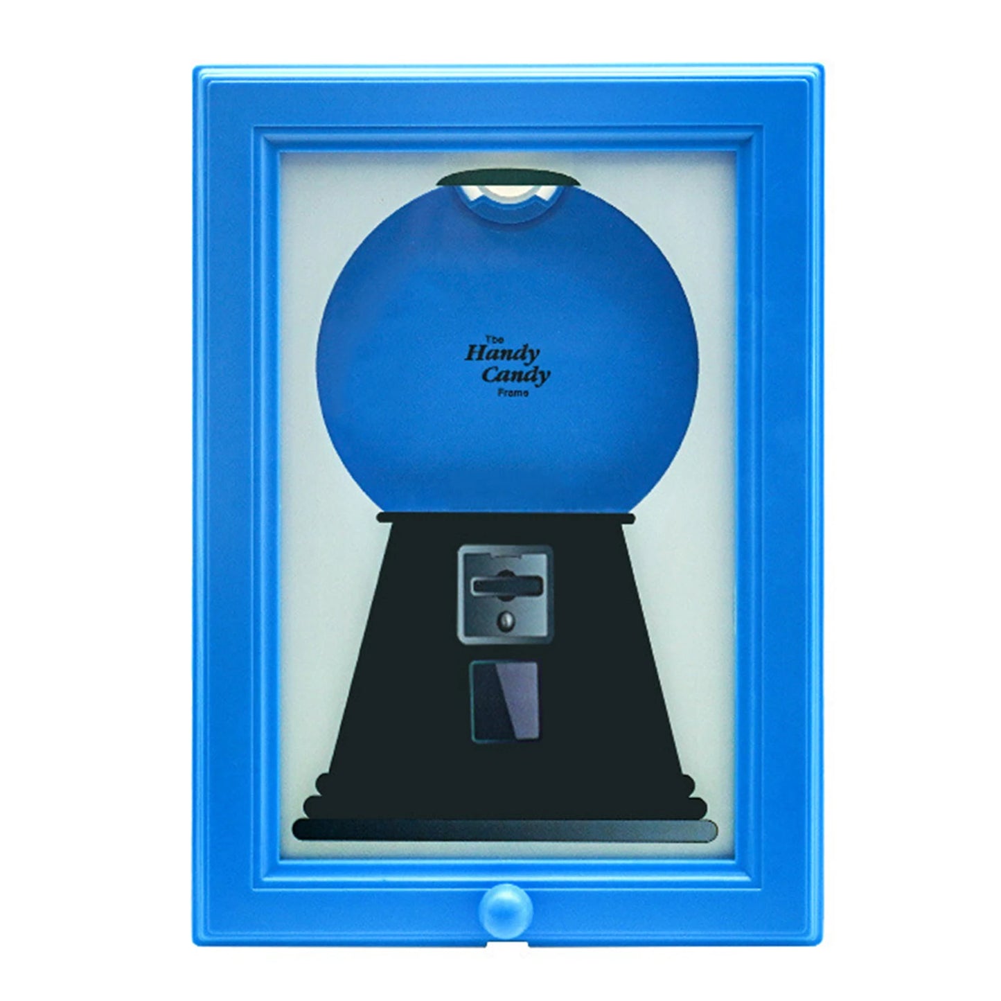 2-in-1 Candy Dispenser and Picture Frame, Wall-Mounted Snack Organizer with Elegant Design for Home Decor