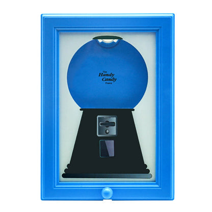 2-in-1 Candy Dispenser and Picture Frame, Wall-Mounted Snack Organizer with Elegant Design for Home Decor