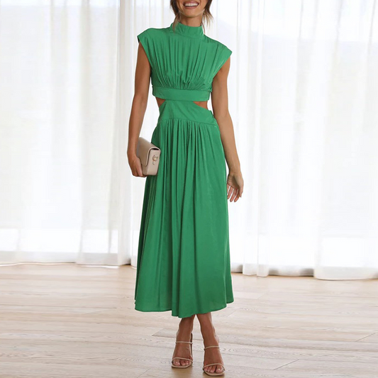 https://cdn.shopify.com/s/files/1/0760/7087/9498/files/2-main-elegant-stand-neck-hollow-out-pleated-long-dress-sexy-sleeveless-slim-solid-beach-dress-summer-women-casual-sweet-party-dresses.png?v=1718103507