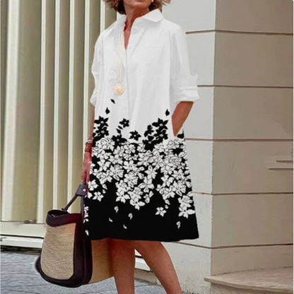 Women's Dress Plain Denim Shirt of High Quality – Elegance, Comfort and Flattering Fit