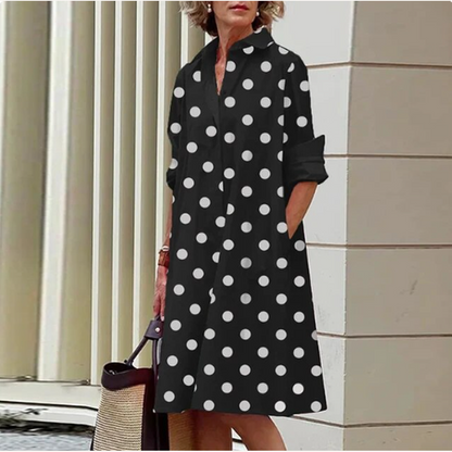 Women's Dress Plain Denim Shirt of High Quality – Elegance, Comfort and Flattering Fit