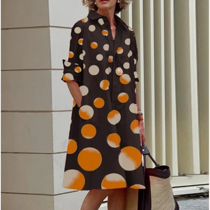 Variant image for Robe Femme Chemise Unie en Denim de Haute Qualité – Élégance, Confort et Coupe Flatteuse-67