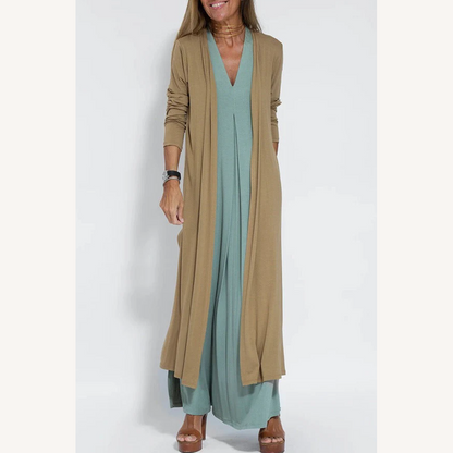 Women's Slimming Long Dress in Shaping Fabric – Elegance and Comfort for All Occasions