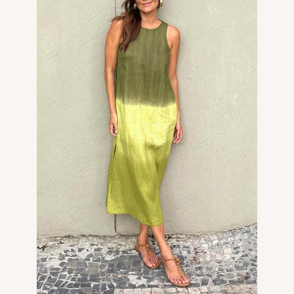 Variant image for Robe d'Été Femme Longue et Chic, Sans Manches, Légère en Coton – Élégante et Confortable pour l'Été-62