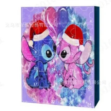 24-Piece Christmas Advent Calendar with Action Figures – Fun Holiday Toy for Kids