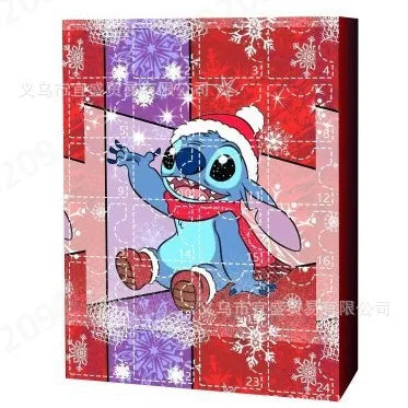 24-Piece Christmas Advent Calendar with Action Figures – Fun Holiday Toy for Kids