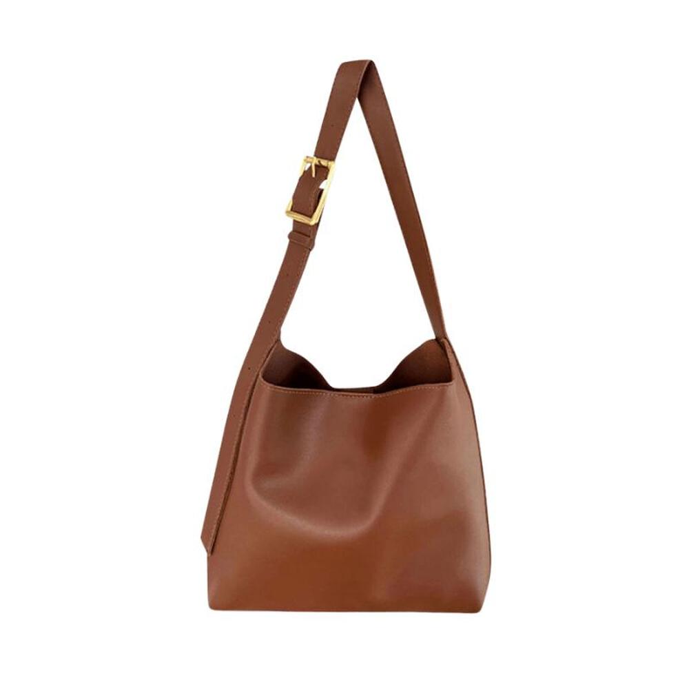 Sac Bandoulière Femme Élégant en Cuir Synthétique pour Ordinateur Portable 13 Pouces - Compact et Pratique