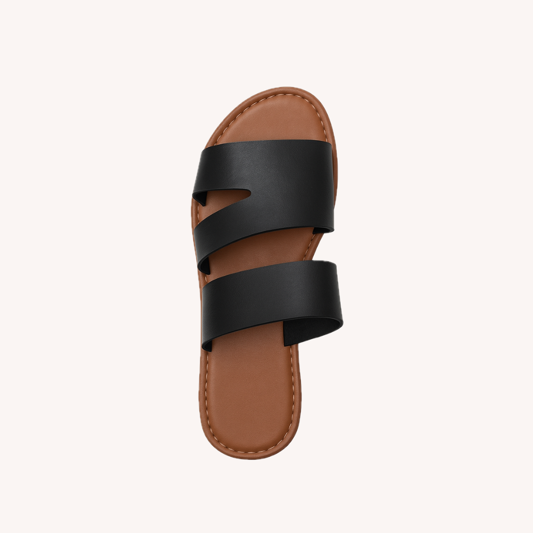 Sandales Femme Noires Taille 38 Synthétique Minimalistes Confort Estival