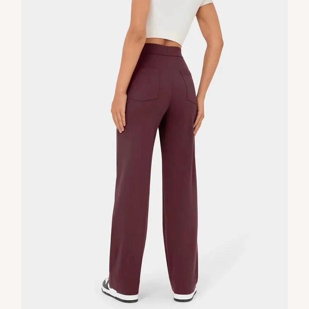 Variant image for Pantalon Fluide Femme Noir Taille M Extensible-18