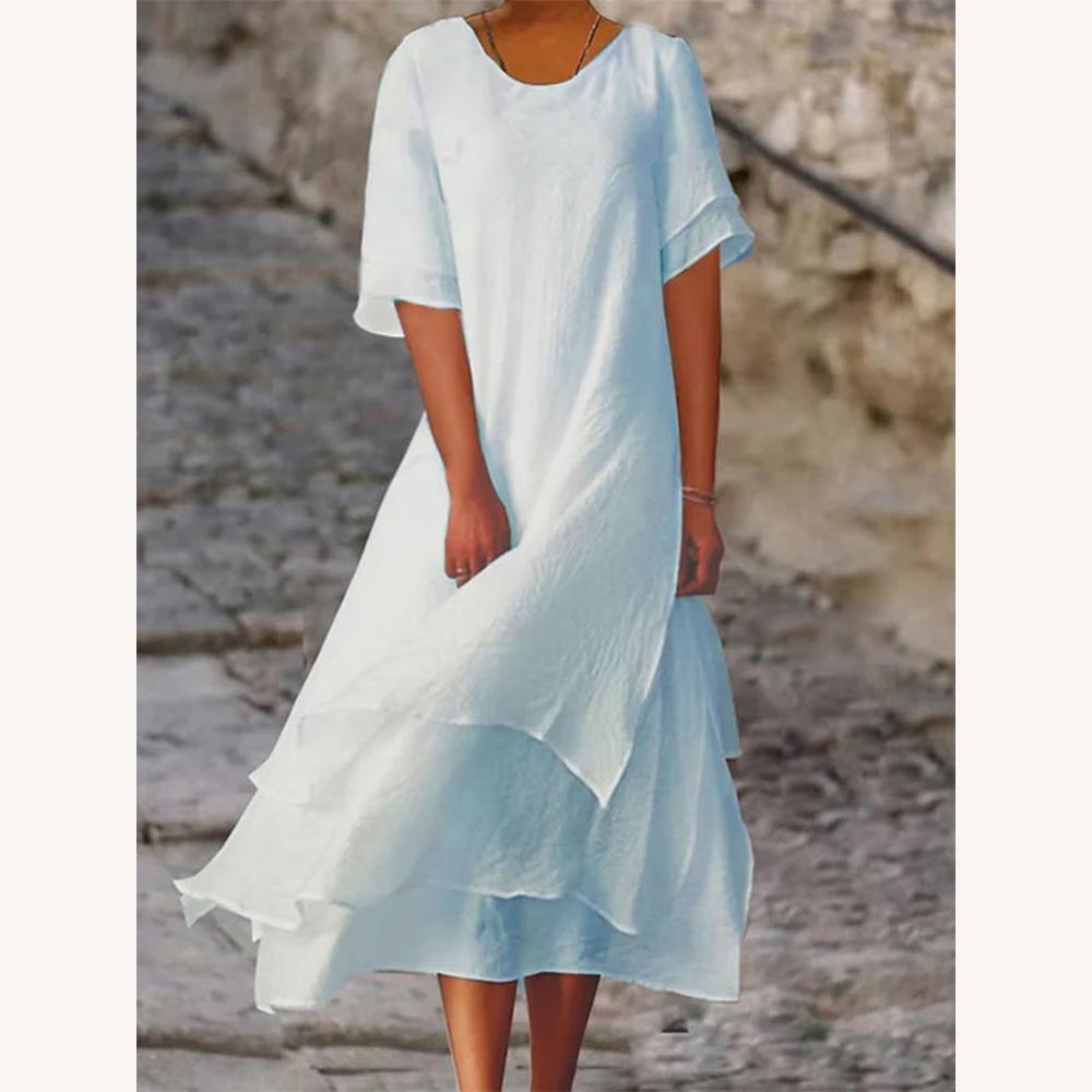 Robe de Soirée Élégante Longue Femme en Tissu de Qualité – Idéale pour Occasions Spéciales et Événements Formels