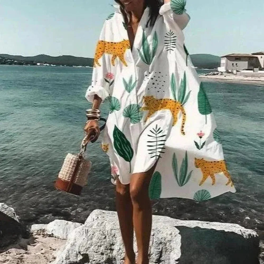 Robe d'Été Femme Chic Longue Blanche – Élégante et Confortable pour Toutes Occasions