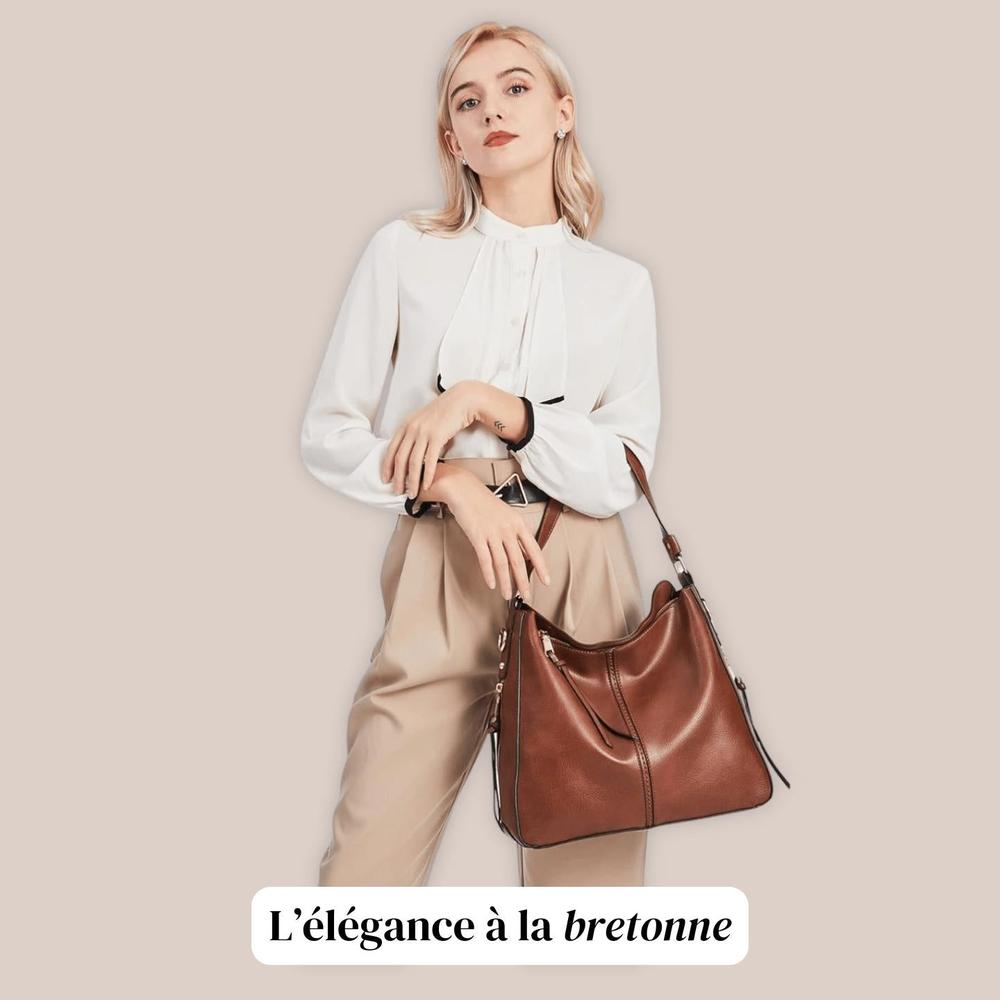 2 in 1 PU Leather Handbag for Women – Elegant and Practical, Dimensions 35x28x13 cm, Ideal for Daily Use and Outings