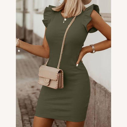 Variant image for Robe de Soirée Élégante Abricot Femme – Design Sophistiqué et Polyvalent, Coupe Flatteuse, Confort Optimal-7