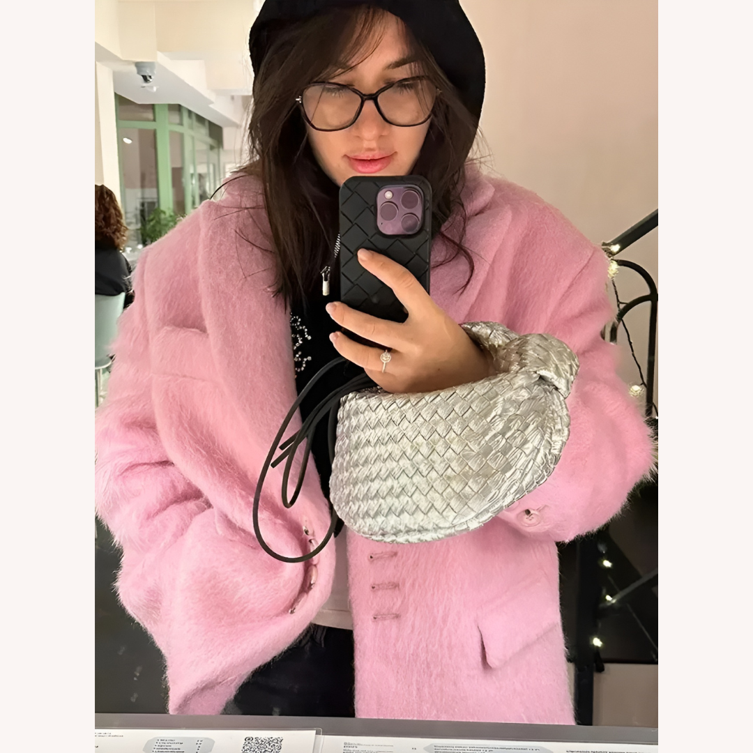 Women's Blazer Jacket  Faux Fur Polyester