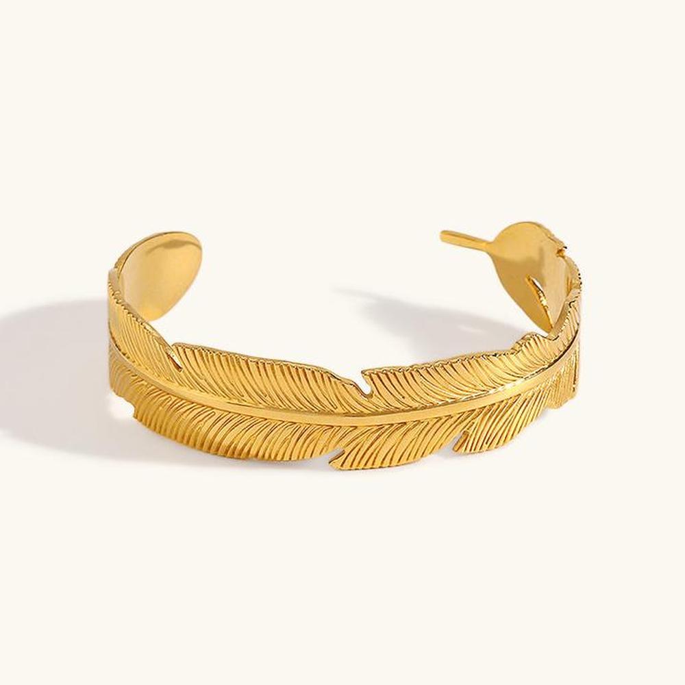 Bracelet Femme Or 18 Carats Taille Unique Acier Inoxydable Résistant à l'Eau