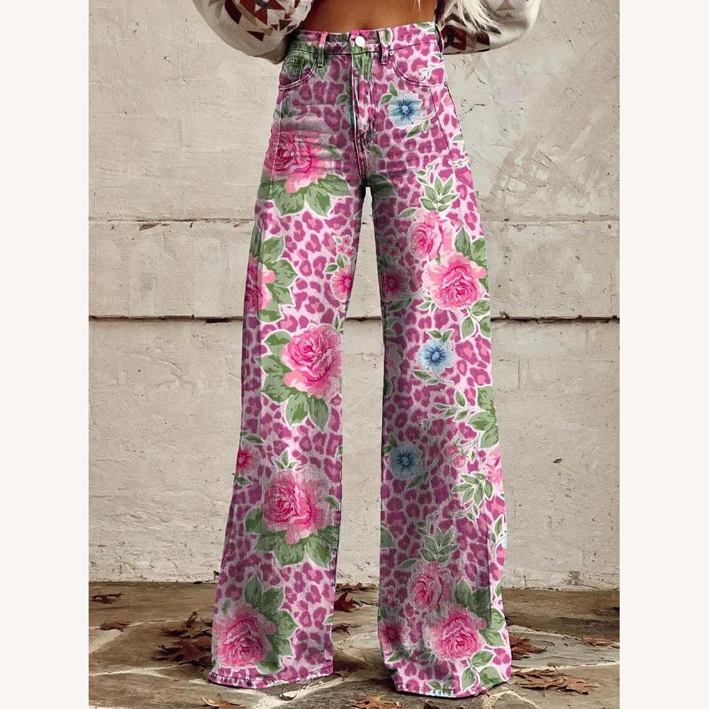 Pantalon Fluide Femme Ample en Tissu Doux – Élégant et Confortable pour Sorties Décontractées et Habillées