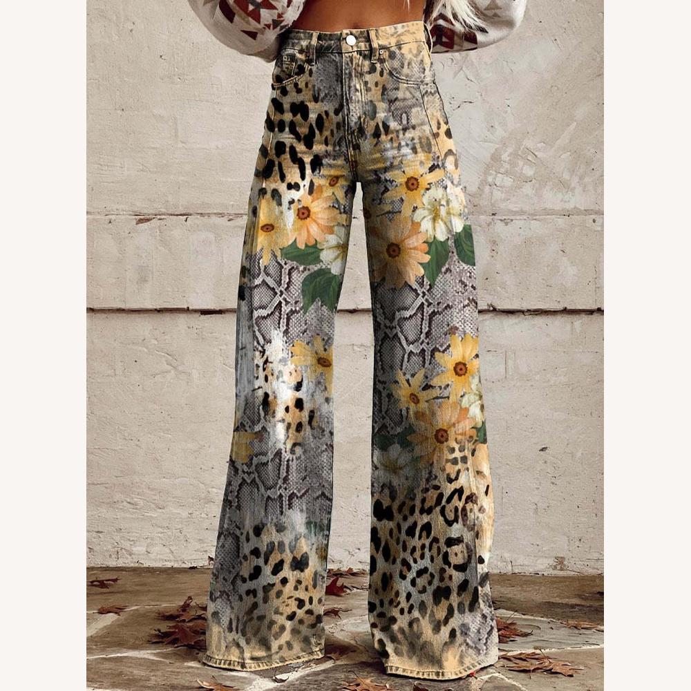Pantalon Fluide Femme Ample en Tissu Doux – Élégant et Confortable pour Sorties Décontractées et Habillées