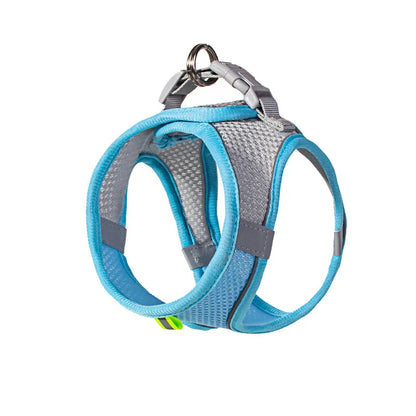 Adjustable Dog Harness and Leash Set for Small Breeds – Soft, Reflective Vest for Puppies and Cats